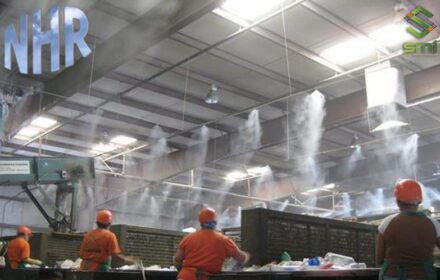 Hệ thống phun sương cao áp cho nhà xưởng